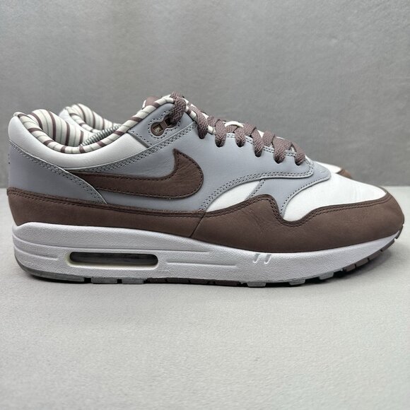 Mens‎ Size 12.5 Nike Air Max 1 Premium Shima Shima Shoes White Plum Eclipse 2023